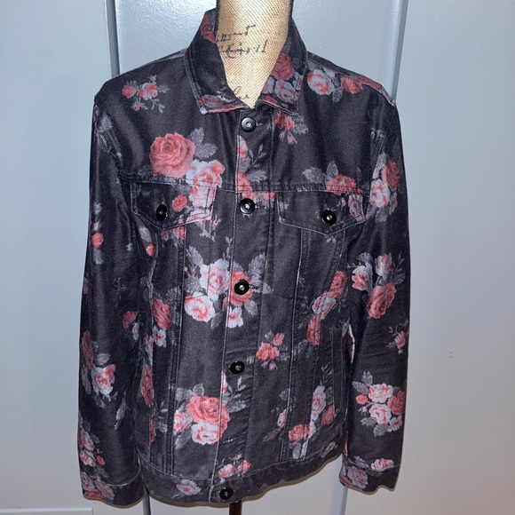 Floral Denim Jacket - Picture 3 of 3